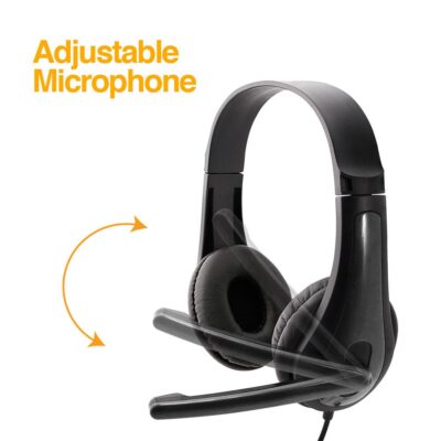 AURICULARES ESTÉREO USB METRO78 CON MICRÓFONO ARGOM - Imagen 2