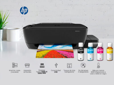 Impresora Multifuncional HP 315 Ink Tank Negro. Disponible Unicamente en Sorteo, Este acticulo ya no se encuentra a la venta - Imagen 4