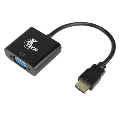 Adaptador de vídeo HDMI a VGA XTC-363