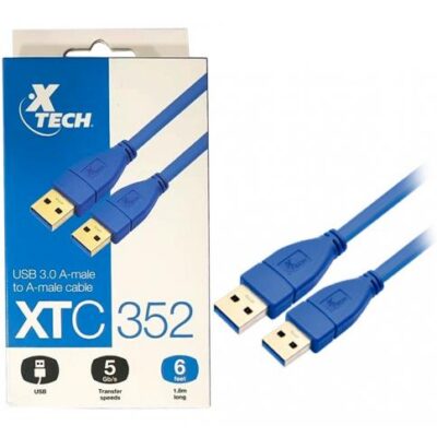 Cable USB 3.0 A macho a macho XTC-352