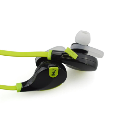 Audífono running bluetooth color verde H-Tech AU03 - Imagen 2