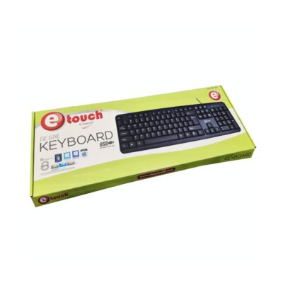 Teclado Alámbrico KB-300 eTouch USB Español