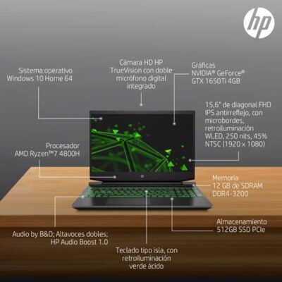 HP notebook Pavilion Gaming 15-EC1029LA - Imagen 2