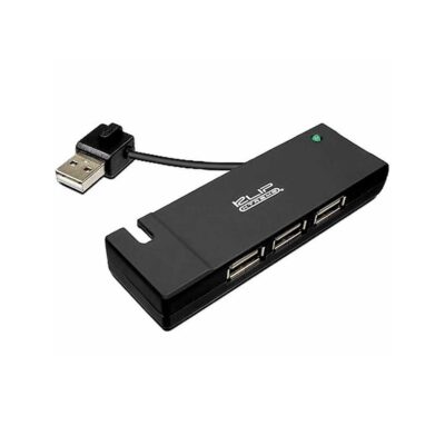 KlipX Green Multiplicador de Puertos USB Hub 2.0 KUH-400b