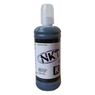 Botella de tinta Negra NKT 500ml