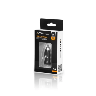 Cargador para Carro Usb 2.0 ArgomTech ARG-AC-0101