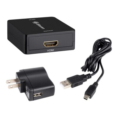 Convertidor de VGA a HDMI con audio 3.5mm 1080p Steren