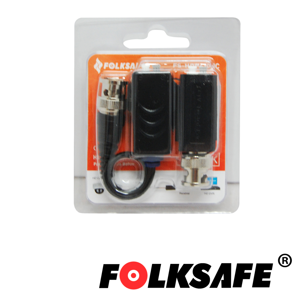 Folksafe FS-HDP4100C FLK 1ch Passive terminal video Balun receiver at DVR side