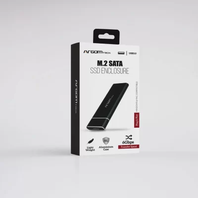 Enclosure Argom SSD NVMe a USB 3.0