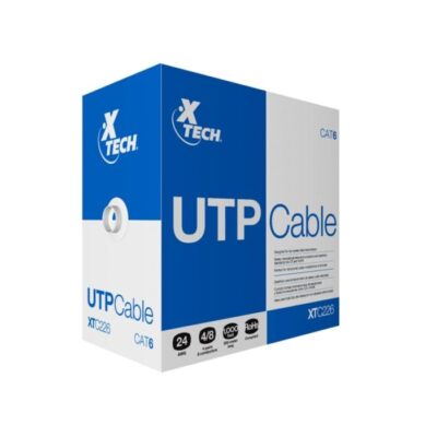 Cable de red UTP 4 pares Cat6 XTC226 Xtech