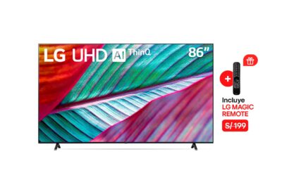 LG UHD 50" UR8750 4K Smart TV con ThinQ AI, 4K Procesador a5 gen 6