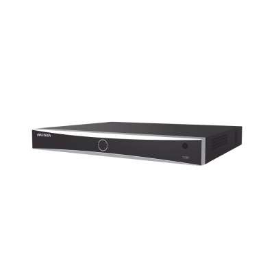 NVR 12 Megapixel (4K), 16 Canales IP, Reconocimiento Facial, AcuSense, Switch PoE 300 mts, HDMI en 4K